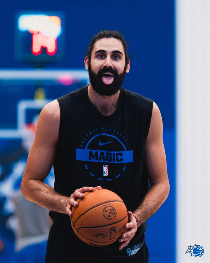 mk体育-格鲁吉亚守护神！魔术官方晒比塔泽的训练照与球迷分享